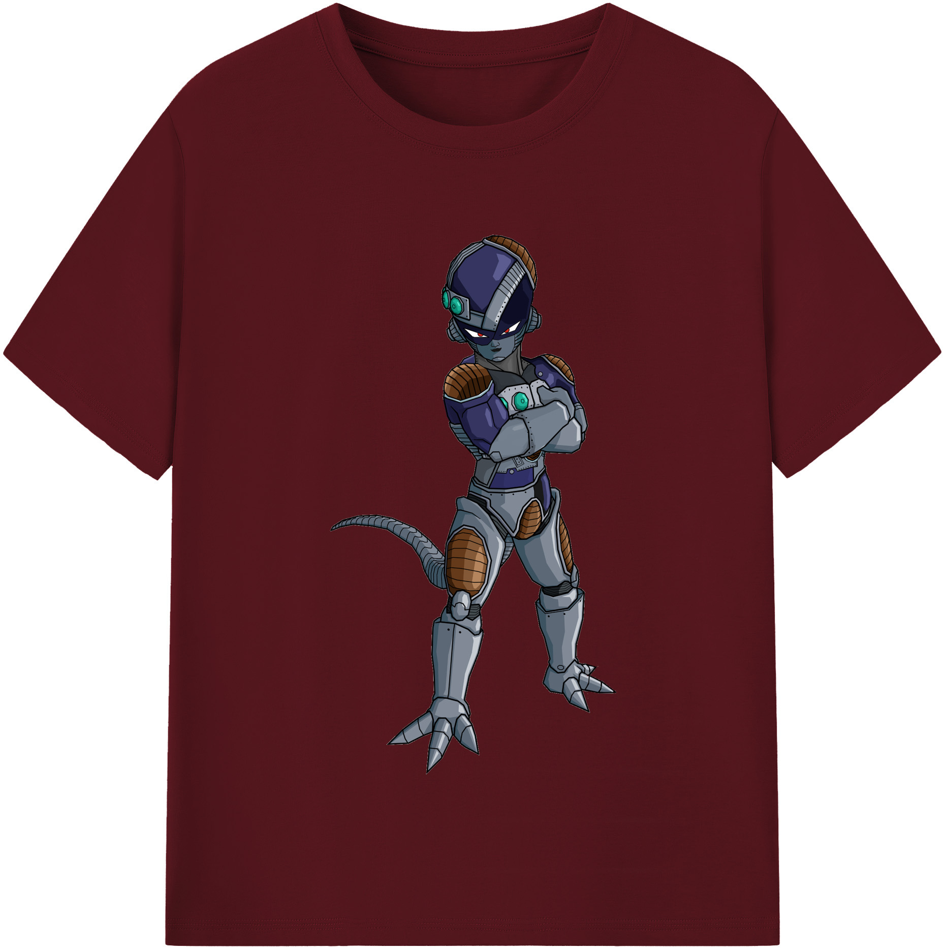（画像用） ドラゴンボール フリーザ DRAGON BALL Frieza 綿100％半袖Tシャツ（フロントプリント）